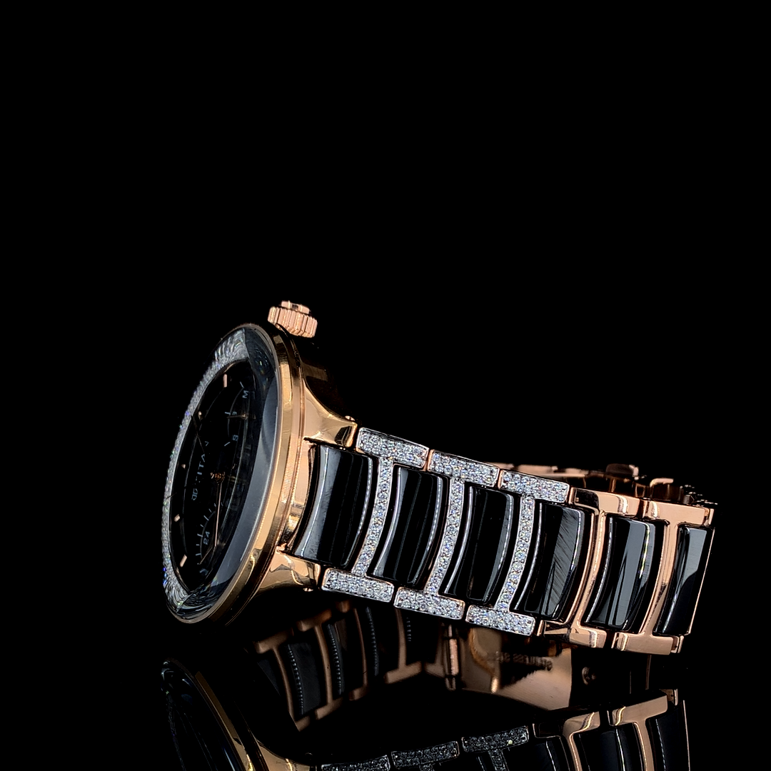 Titan watch golden