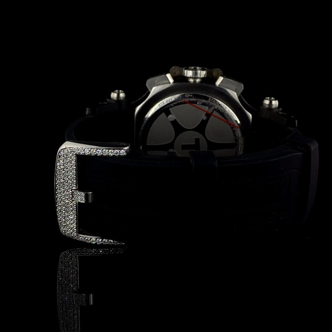 Tissot T-race chronograph | Silver watch | Lab grown diamonds