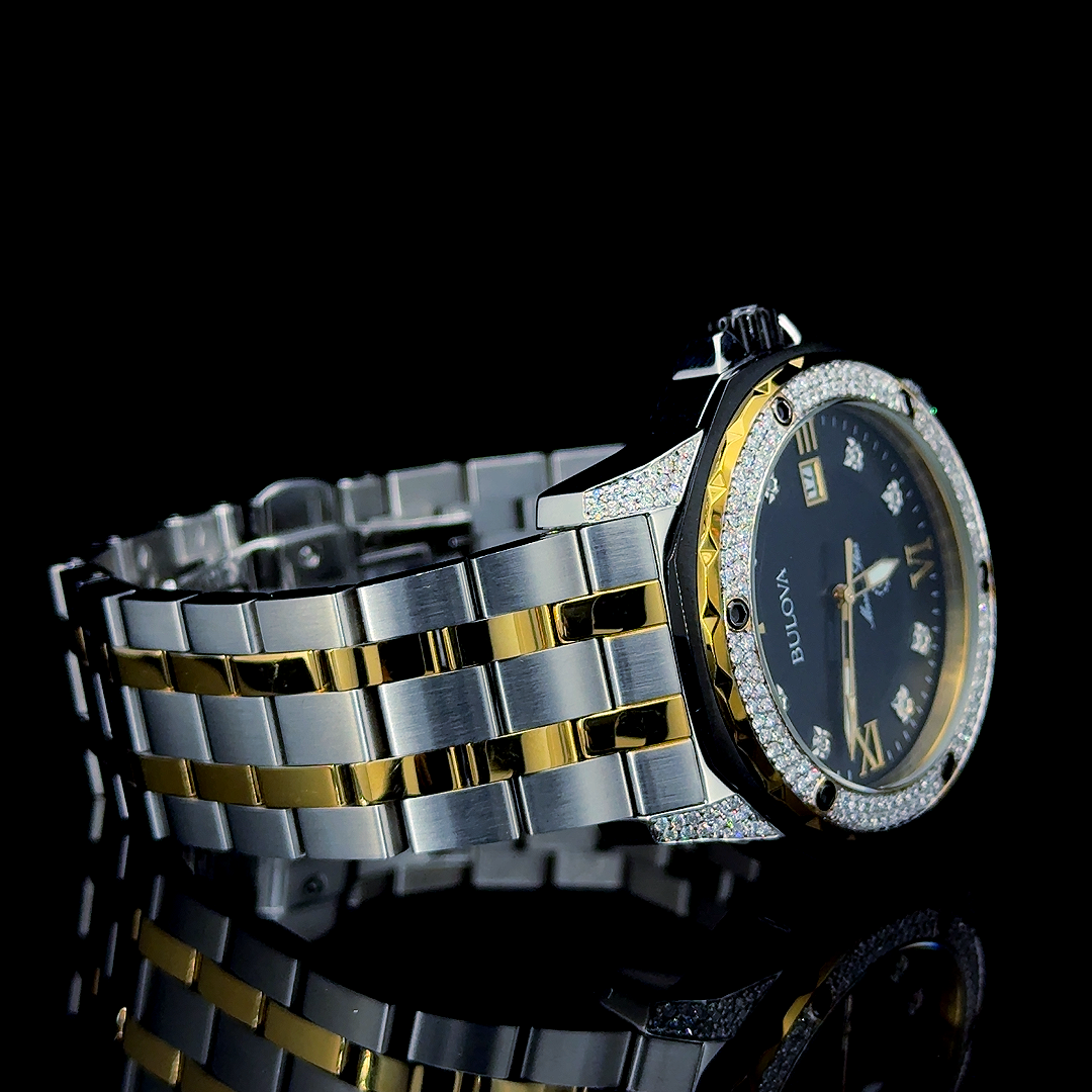 Bulova marine star watch for men | Luxury watch | Lab grown Diamond