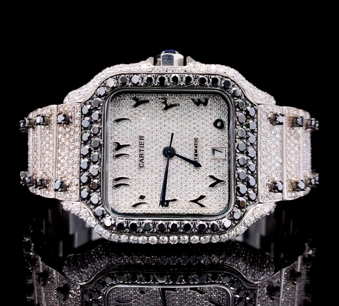 Custom Designed Moissanite watch | VVS1