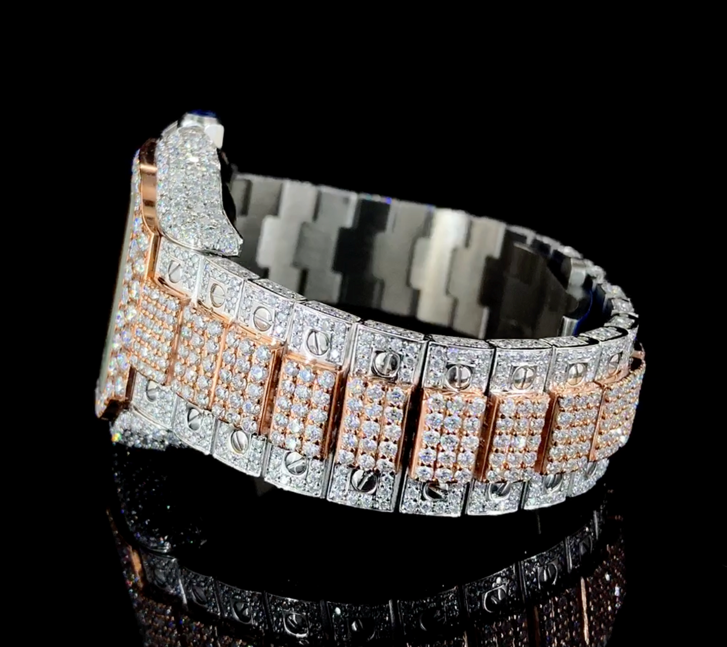 Beautiful Hiphop moissanite watch | VVS1