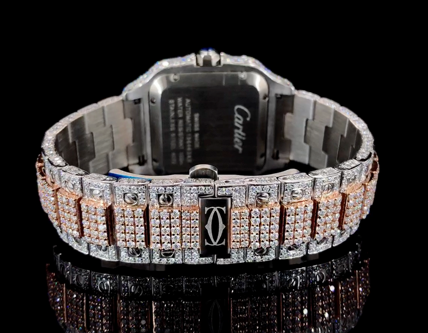 Beautiful Hiphop moissanite watch | VVS1