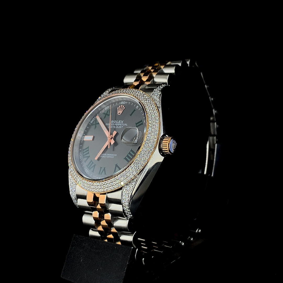 Best Selling Lab Grown Diamond watch | Mechanical watch by Grinos Diamonds