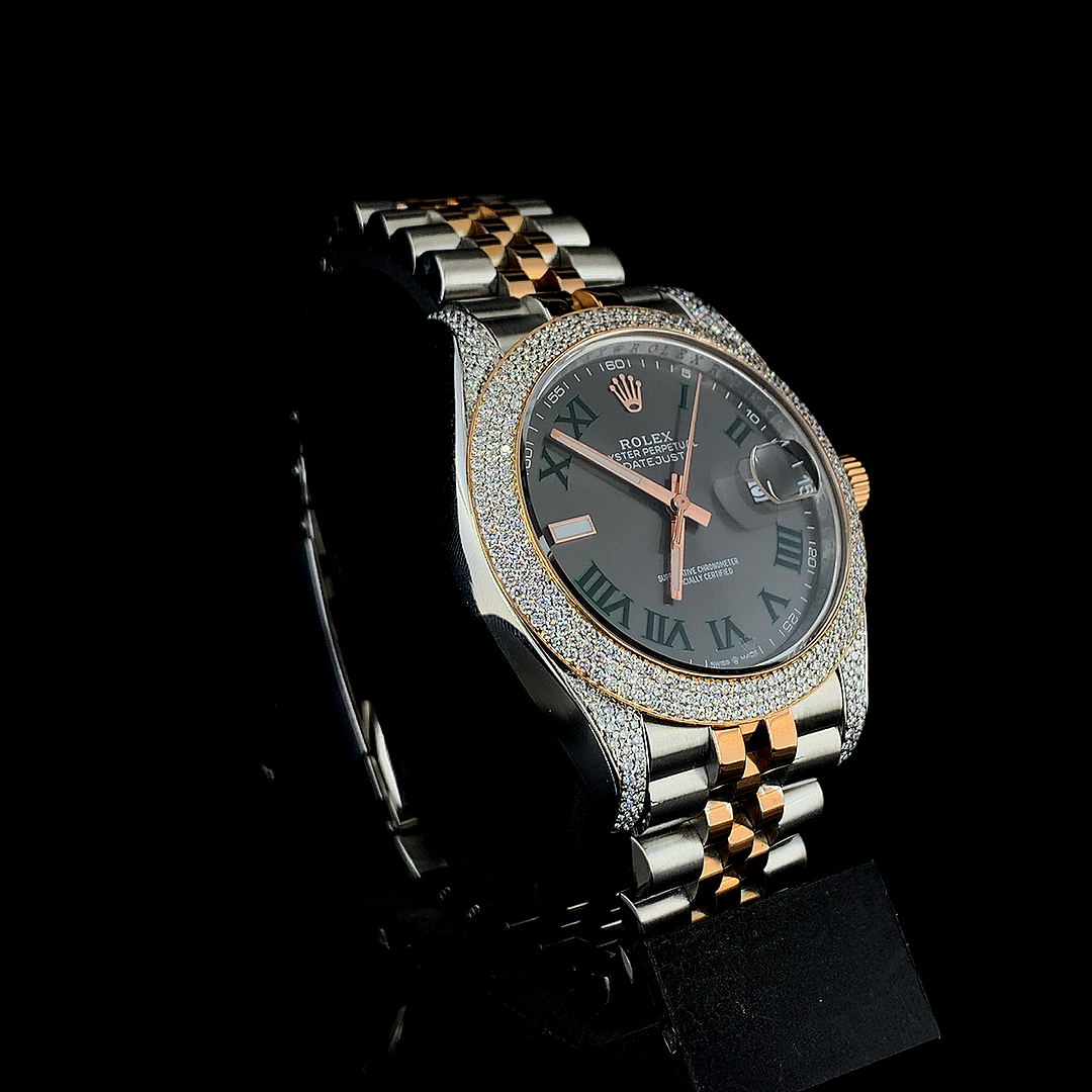 Best Selling Lab Grown Diamond watch | Mechanical watch by Grinos Diamonds