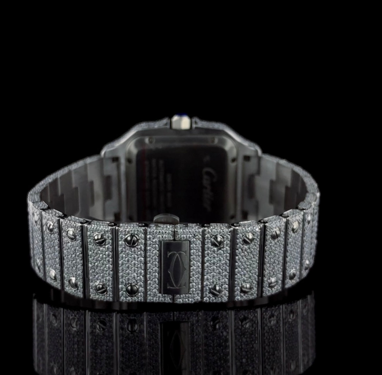 FULLY Iced out Moissanite watch | VVS diamonds | Automatic watch |