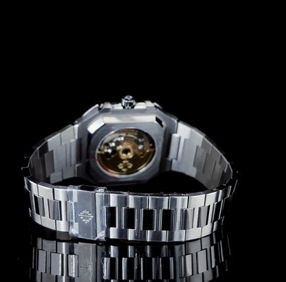Trendy square Dial watch Adorned with CVD diamonds | Automatic watch | Iced out watch |
