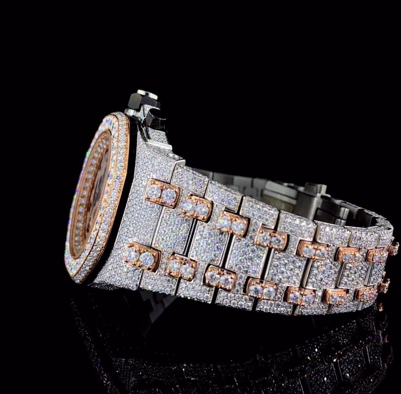 AP style ICED OUT Moissanite watch | VVS quality | Automatic watch
