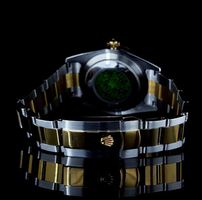 Luxury Two-tone Lab Grown Diamond Timepiece | Automatic watches | VVS quality | Fully ICE OUT watch