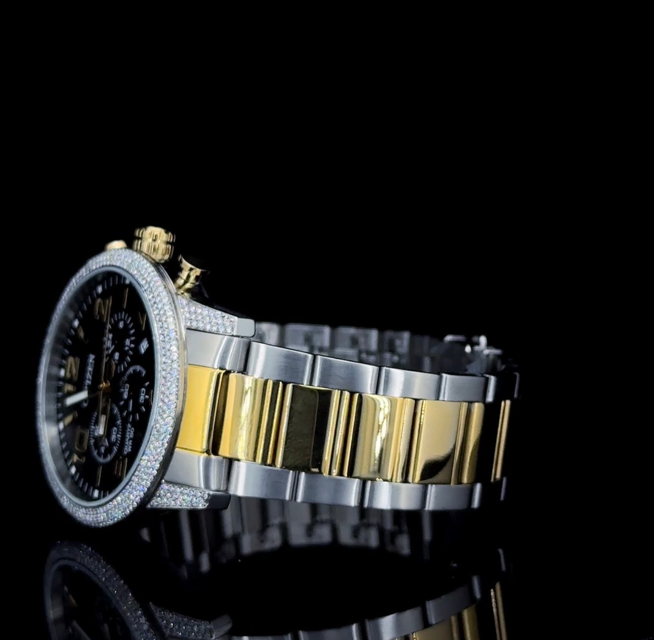 Citizen watch gn4 studded with natural diamonds | watch for men | Diamond watch |