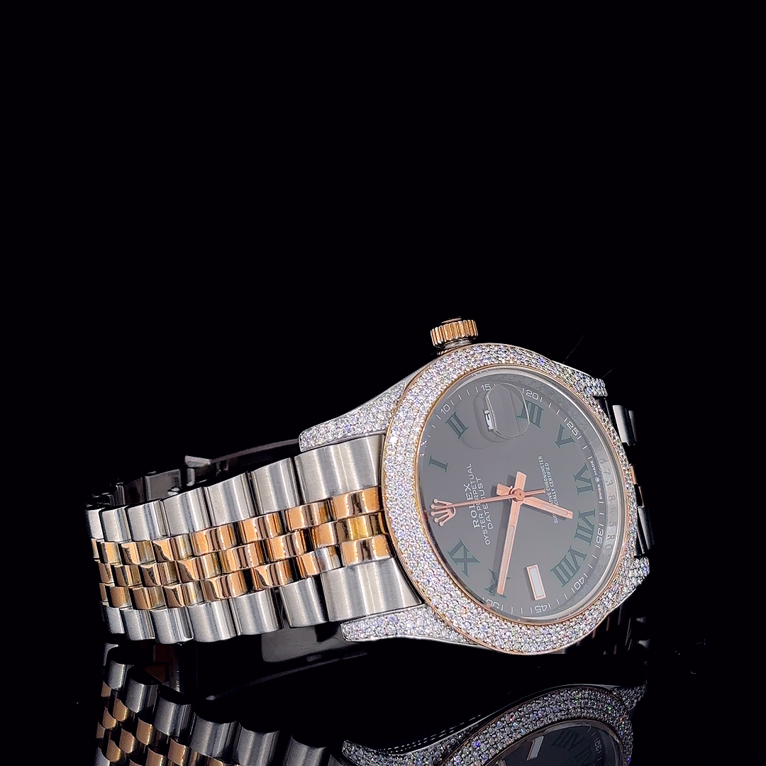 Best Selling Lab Grown Diamond watch | Mechanical watch by Grinos Diamonds