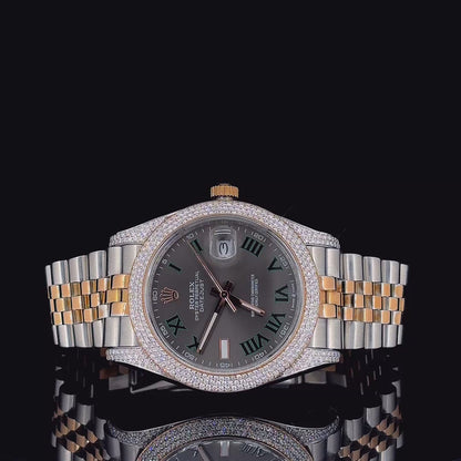 Best Selling Lab Grown Diamond watch | Mechanical watch by Grinos Diamonds