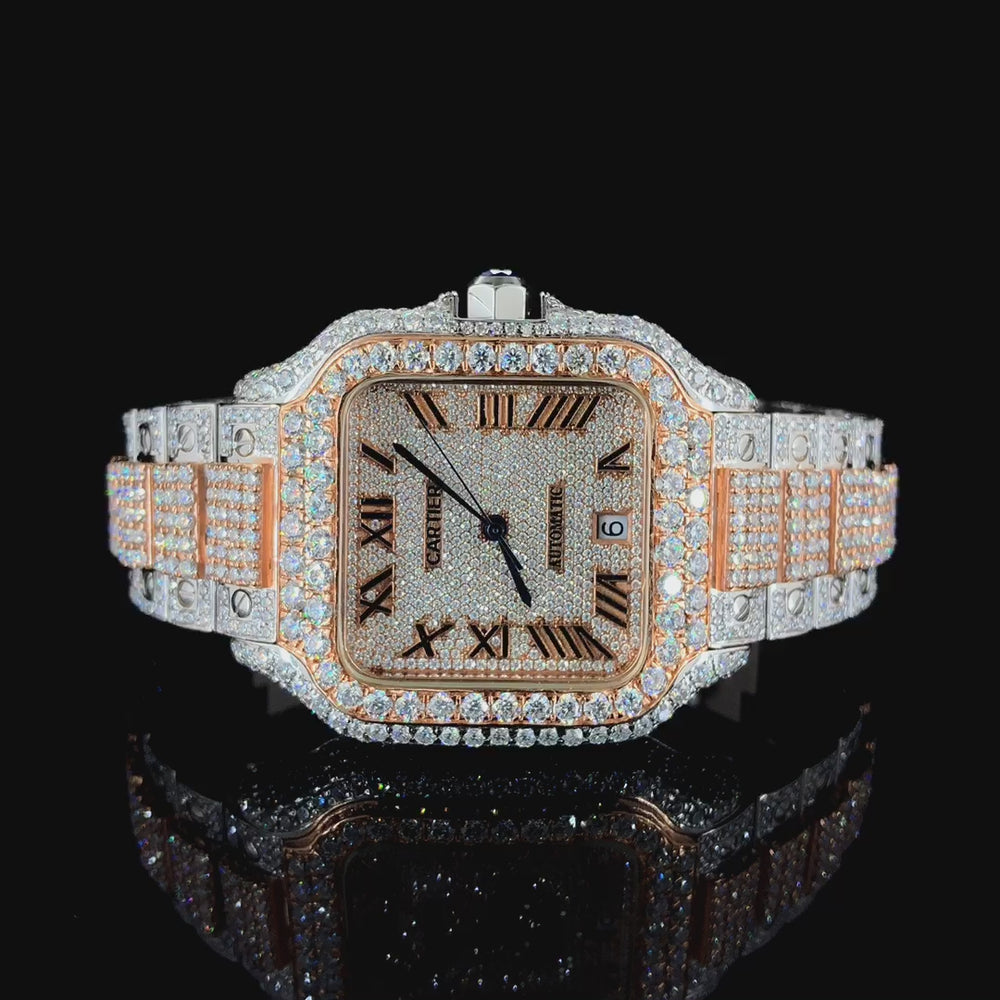 Beautiful Hiphop moissanite diamond watch | VVS1