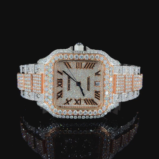 Beautiful Hiphop moissanite watch | VVS1