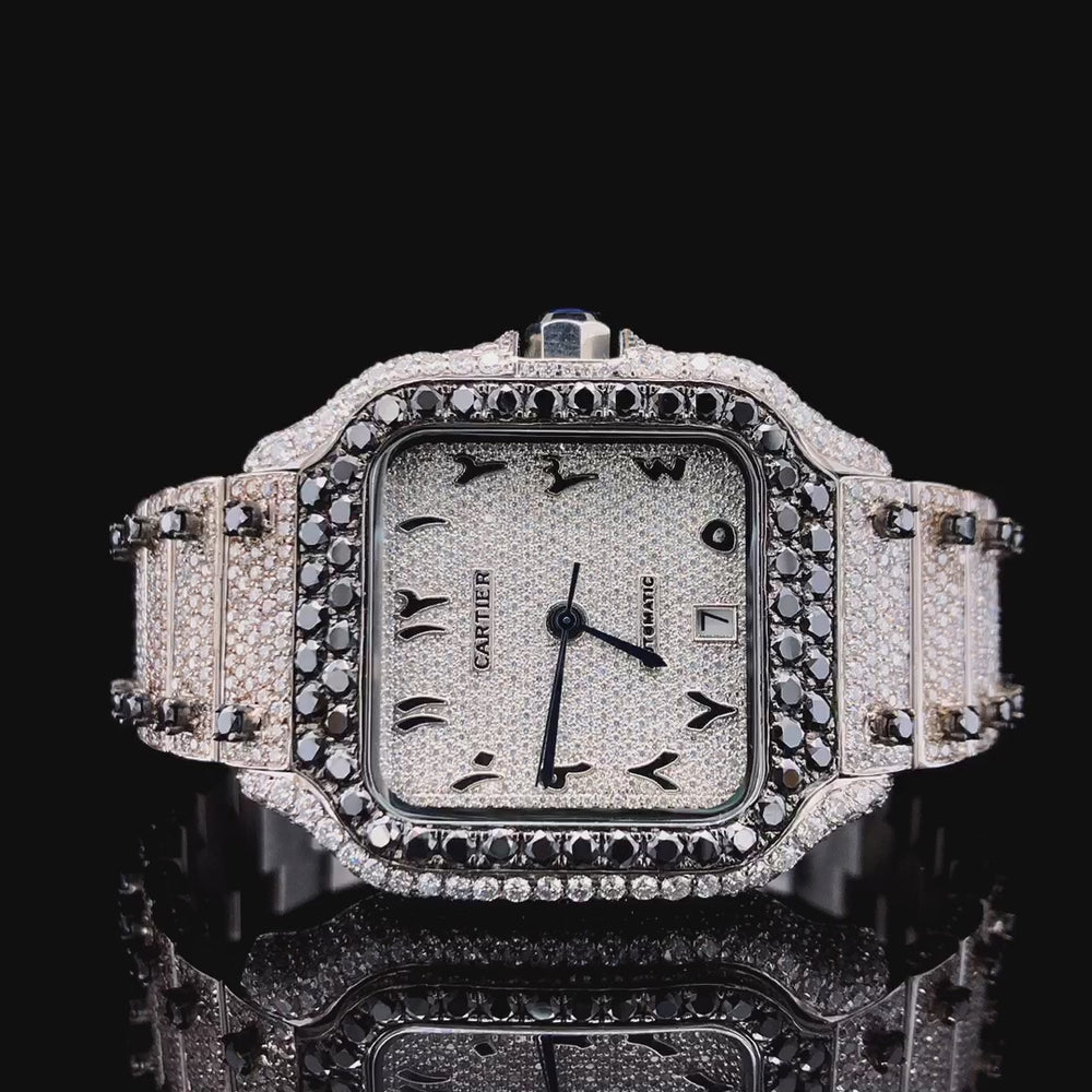 Custom Designed Moissanite Diamond watch |